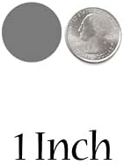 Playfully Ever After Light Blue Felt Circle Stickers (1 inch - 100pc)