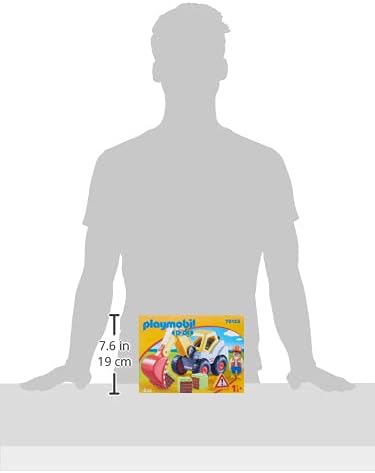 Playmobil 1.2.3 Shovel Excavator