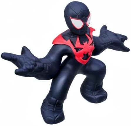 Heroes of Goo Jit Zu Marvel Supagoo Hero Pack 8" Tall Super Stretchy Spider-Man Miles Morales Action Figure