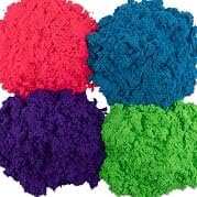 Sensory Sand Play Sand for Kids with Sea Molds 4 Pound Bulk Multicolor Sand for Boys and Girls