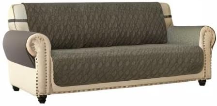 Ameritex Couch Sofa Slipcover 100% Waterproof Nonslip Quilted Furniture Protector Slipcover for Dogs, Children, Pets Sofa Slipcover Machine Washable (Green, 68")