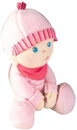 HABA Doll Snug Up Luisa My First Baby Doll, Machine Washable & Safe for Birth & Up, Baby Dolls, Newborn Toys, Baby Girl Gifts