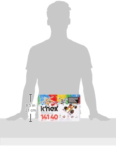 K'NEX - 40 Model Building Set‚ 141 Pieces, STEM Toy, Engineering Play, Creative Construction‚ Ages 5+