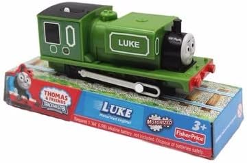 wltk Motorized Luke Train Engine Toy Set, Battery-Powered Train’s Friend Toy Set ，Toddlers Train Toys for Age 3 4 5 6 7 8 Kids Boys Girls