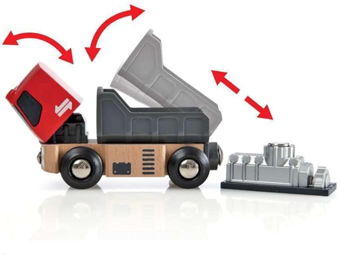 BRIO World 33052 Deluxe Railway Set | Comprehensive Wooden Train Toy Set for Kids Age 3 and Up | FSC Certified Eco-Friendly Toy | Exciting Harbor and Metro Scenes