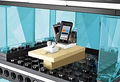 General Jim's Modular City Retail Cell Phone Building Blocks Store | Urban Electronics Emporium Building Set