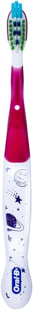 Oral-B Pro-Health Junior CrossAction Galaxy Toothbrush, Ages 6+, Soft - Pack of 2