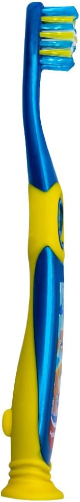 Colgate Dinosaur Toothbrush for Children with Suction Cup, Kids 2-5 Years Old, Extra Soft - 1 Count