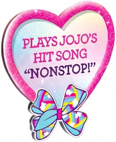 JoJo Siwa 10 Inch Singing Doll, Sings Hit Song Titled "Non-Stop", Pink Jacket with Rainbow Fringe, Kids Toys for Ages 6Up by Just Play
