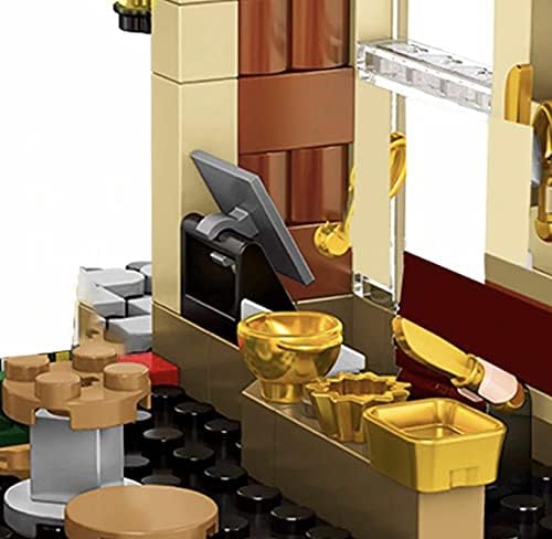 General Jim's Japanese Restaurant Urban Dining Experience Building Building Blocks Modular City Set