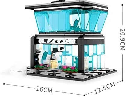 General Jim's Modular City Retail Cell Phone Building Blocks Store | Urban Electronics Emporium Building Set