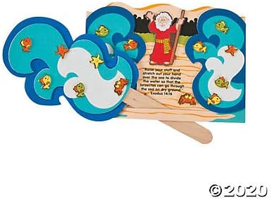Parting of The Red Sea Ck- 12 - Crafts for Kids and Fun Home Activities