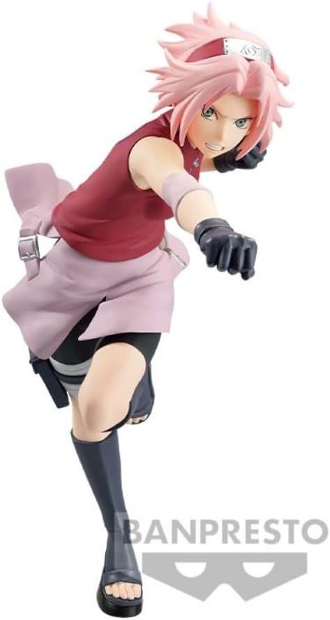 Banpresto - Naruto Shippuden - Haruno Sakura (ver. A), Bandai Spirits Vibration Stars Figure