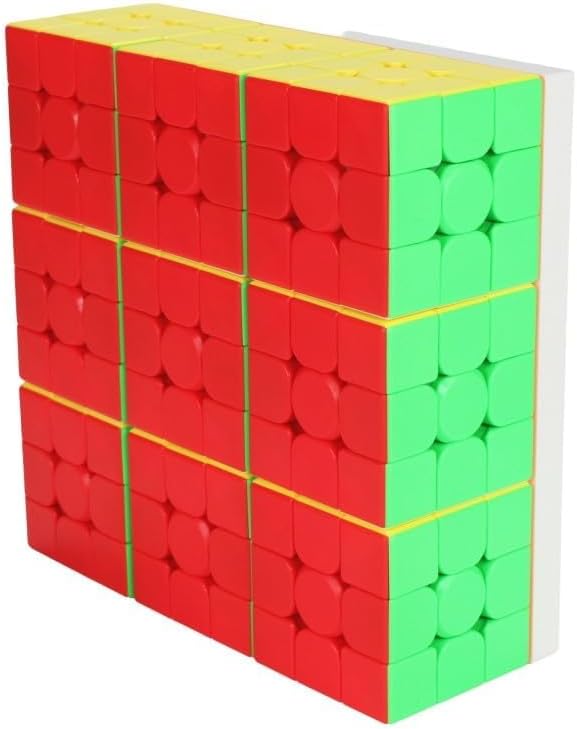 CuberSpeed MoYu Cube Mosaic Art Gallery 3x3 Speed Cube Set of 9pcs 3x3x3 Puzzle Party Toy Stickerless 55mm Magic Cube Gallery 5.5CM