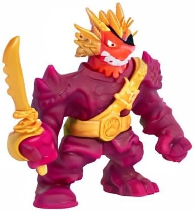 Heroes of Goo Jit Zu Cursed Goo Sea | Super Gooey, Goo Filled Toy Blazagon Action Figure Hero Pack | with Color Changing Face That Reveals His Curse | Stretch Him 3 Times His Size