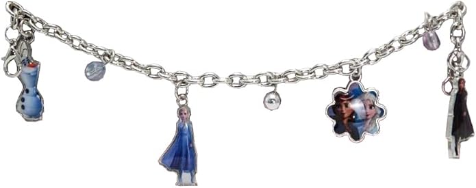 Disney Frozen 2 - 7" Bracelet with Metal Charms