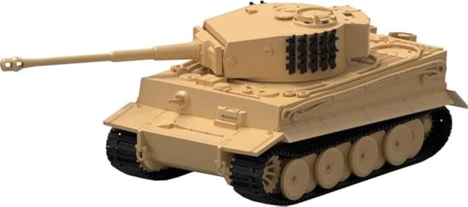 Airfix Model Tank - A02342 Tiger 1, Plastic Model Kits for Adults & Kids 14+, 1:72 Scale, Skill Level 1, WW2 Theme Military Models, World War 2 Tanks