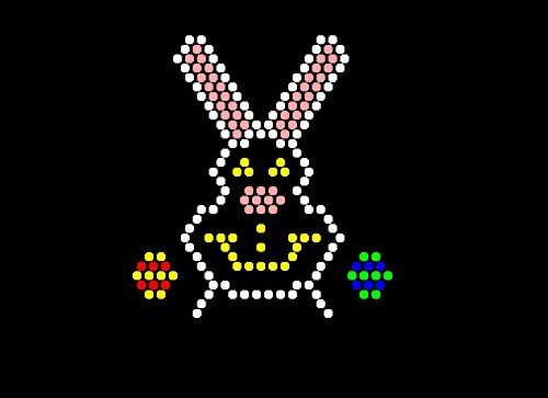 IllumiPeg Holiday Refill templates for pre-1994 Original Lite Brite (10 Sheets, 9x12)