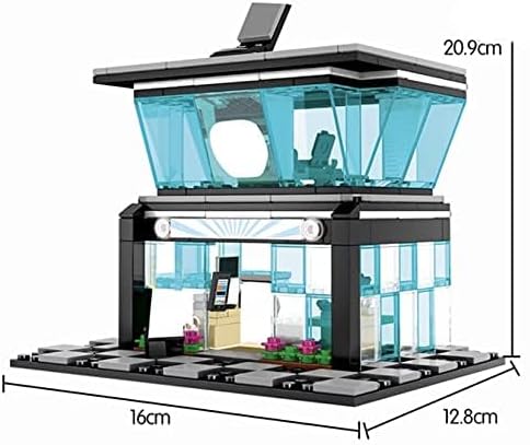 General Jim's Modular City Retail Cell Phone Building Blocks Store | Urban Electronics Emporium Building Set