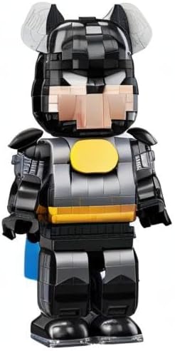 Mecha Bear Building Block Kit, Mechanical Violent Bear Display Art Toy Model,Creative Collectible Gift for Adults & Kids(1647 Pieces)