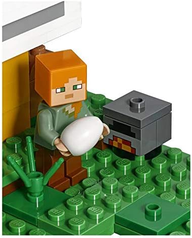 LEGO Minecraft The Chicken Coop 21140 Building Kit , 84 months to 168 months(198 Pieces)