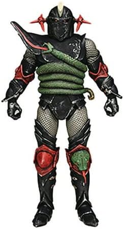 NECA Dungeons and Dragons Ultimate Grimsword 7-Inch Scale Action Figure with Sword, Snake Mace, Snake Shield, and Interchangeable Hands