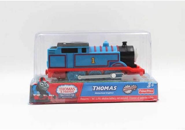 wltk Motorized Blue TH-OMAS Train Engine Toy Set, Battery-Powered Train’s Friend Toy Set ，Toddlers Train Toys for Age 3 4 5 6 7 8 Kids Boys Girls
