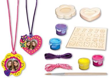 Masterpieces Works of Ahhh Pendant with Charms Small Peggable Wood Paint Kit