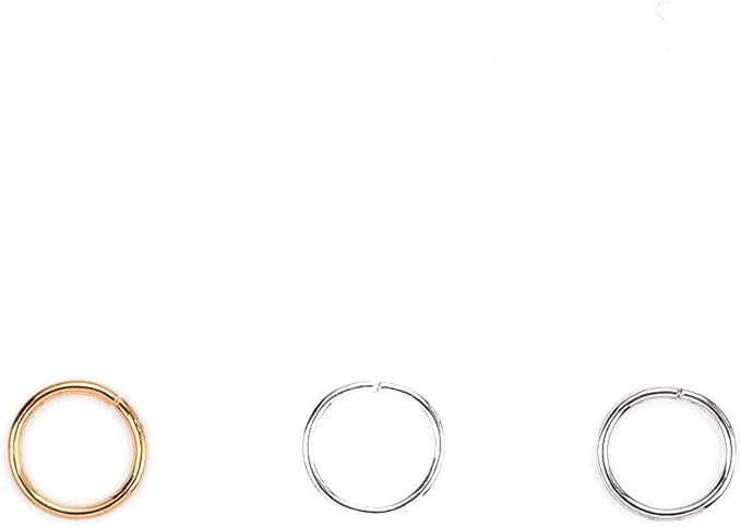 Open Jump Rings Sliver 0.9x10mm 200pcs for DIY Jewelry Making Supplies