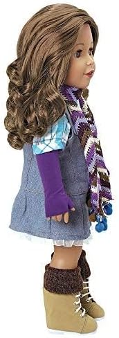 Adora Amazon Exclusive Amazing Girls Collection, 18” Realistic Doll with Changeable Outfit and Movable Soft Body, Birthday Gift for Kids and Toddlers Ages 6+ - Ava