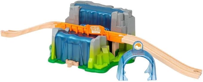 BRIO Smart Tech Sound Waterfall Tunnel - Interactive Train Set Accessory | Enhances Motor Skills | Child-Safe | FSC-Certified Wood Material