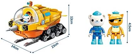 for Age 6+ Building Block Octonauts Ocean Adventure GUP-S Polar Exploration Vehicle & Barnacles kwazii 275pcs Building Brick Set-No Package Box (3704)
