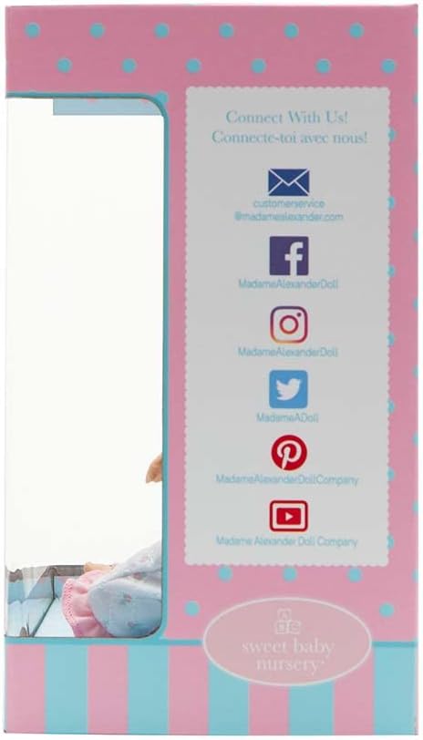 Madame Alexander 12 Sweet Baby Nursery - Bows and Bears