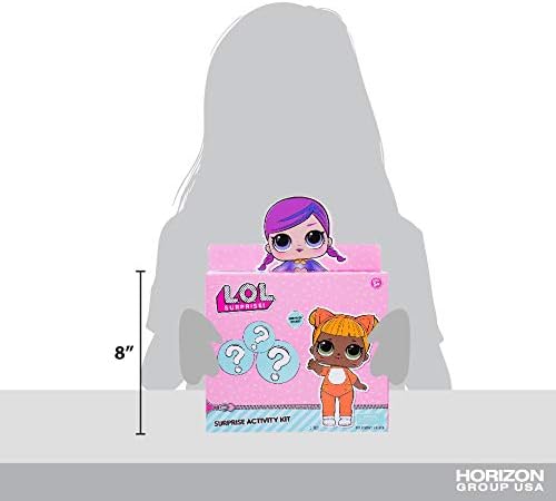 LOL Surprise! Surprise Activity Kit Jewelry Studio by Horizon Group USA.DIY Jewelry Making Kit.Kit Includes 700+ Beads. Alphabet Beads,Round Beads, Metallic Beads,Elastic Cording & More
