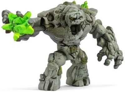 Schleich ELDRADOR CREATURES — Stone Monster, Durable and Detailed Monster Toy with Movable Arms and Rotating Torso, Fantasy Toys for Boys and Girls Ages 7+, 9.3 x 17.7 x 12 cm