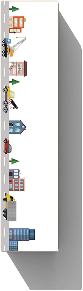 Tiny Land 55PCS Wooden Train Set - Compatible with Major Brand Tracks, Educational Toy for Toddlers & Kids Ages 3-7, Durable Wooden Railway Tracks