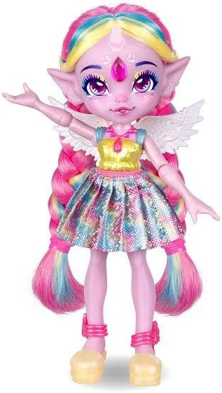 Magic Mixies Pixlings Shimmerverse Series, Create & Mix Potion to Reveal Unia The Unicorn Pixling & Rainbow Star The Pegacorn, This Beautiful 6.5" Pixling Doll Appears Inside The Potion Bottle