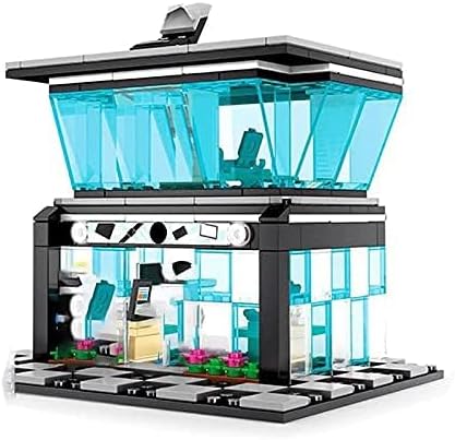 General Jim's Modular City Retail Cell Phone Building Blocks Store | Urban Electronics Emporium Building Set