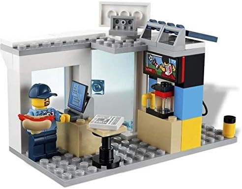 LEGO City Turbo Wheels - Gas Station, Toy Building Set from 5 Years, with Various Toy Vehicles and Minifigures (60257), Assorted Colour/Model