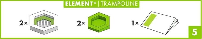 Ravensburger GraviTrax: Trampoline Accessory | Marble Run & STEM Toy for Boys & Girls Ages 8 & Up | Accessory for 2019 Toy of The Year Finalist