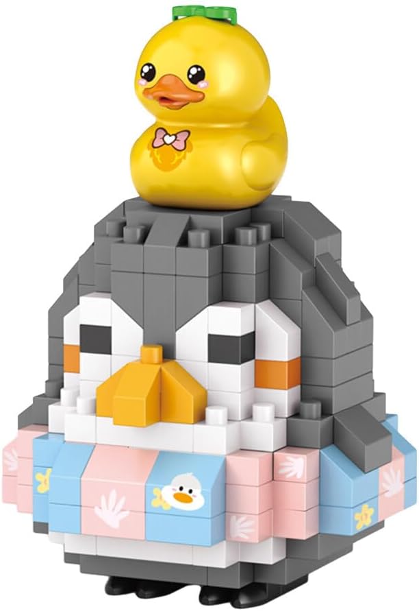 Aetheria Mini Blocks Penguin Building Animal Set 170 Pieces Creative Home Decor Building Toy Bricks for Kids or Adult Advent Calendar 2024