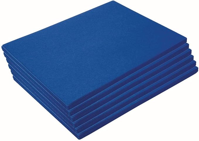Construction Paper, Bright Blue, 9 inches x 12 inches, 200 Sheets, Heavyweight Construction Paper, Crafts, Art, Kids Art, Painting, Coloring, Drawing, Creating, Paper, Art Project, All Purpose