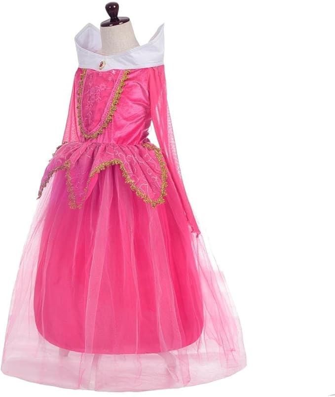 Dressy Daisy Beauty Princess Costume Dress Up Toddler Little Girls Halloween Birthday Party Fancy Ball Gown