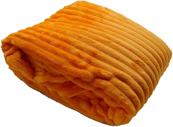 Soft Bean Bag Chair Cover No Filler Sofa Cover Storage Bean Bag Cover Organizing Children Plush Toys (Orange, Medium)
