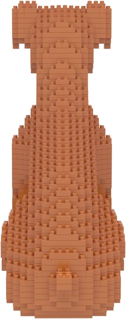 Larcele Micro Dog Building Blocks Mini Pet Building Toy Bricks, 1061 Pieces KLJM-02(Boxer)