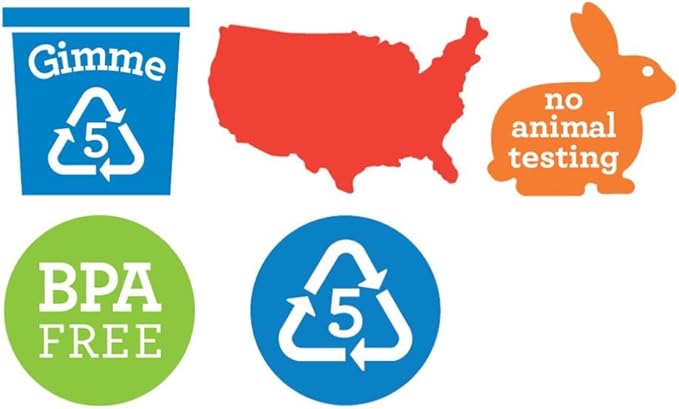 Preserve Kids Toothbrush, Soft Bristles, (Pack of 6)