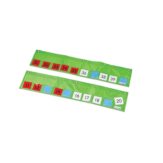 hand2mind 1 to 120 Number Path Pocket Chart, Number Lines for Students, Developing Number Fluency, Number Counting for Kids, Adding and Subtracting Tools for Kids, Educational Tools for Students