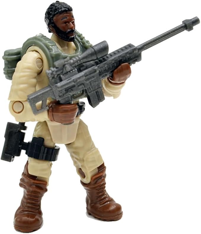 8 PCS Building Block City Policeman Action Mini-Figures with Multiple Military Weapons Accessories SWAT Model Equipment Assembly Building Toys Party Favors Gift for Boys