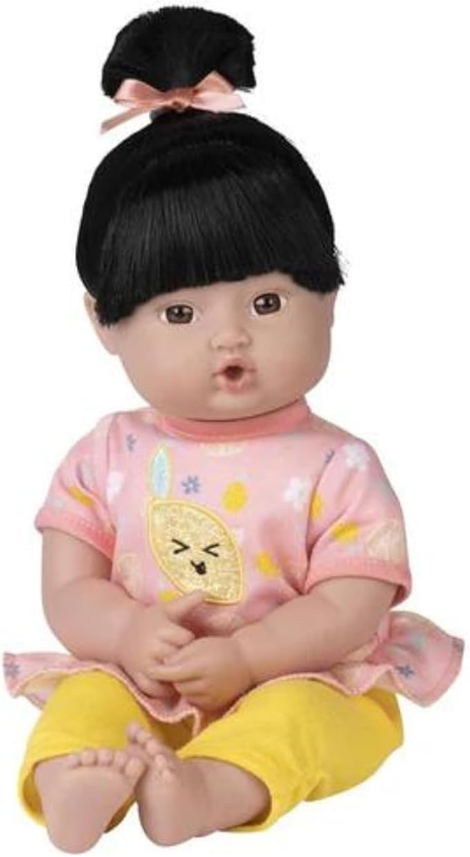 Adora Play Time Babies Collection, 13" Baby Doll with Doll Clothes and Accesories, Made with Sweet Baby Powder Scent, and GentleTouch Vinyl Body, Birthday Gift for Ages 1+ - Bright Citrus
