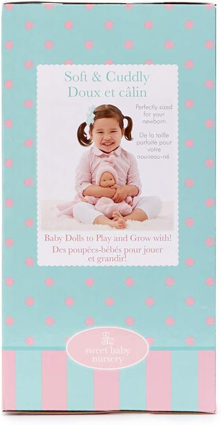 Madame Alexander 12-Inch My First Baby Doll, Powder Pink, Light Skin Tone